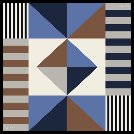Sutton Yacht Cruise Scarf - 89x89cm Silk Twill