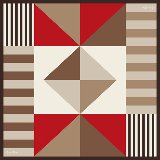 Sutton Derby Day Scarf - 89x89cm Silk Twill