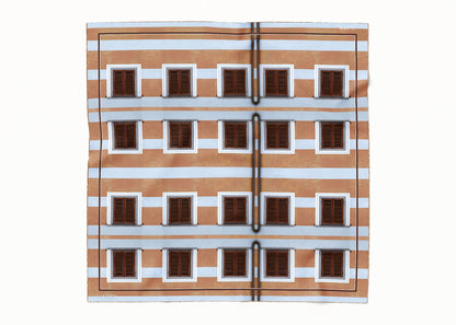 Gia Coastal Cabo Scarf - 89x89cm Silk Twill