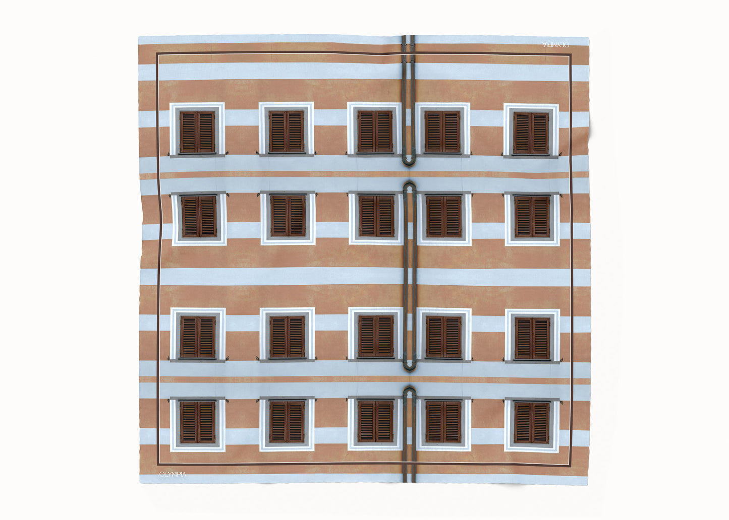 Gia Coastal Cabo Silk Scarf - 89x89cm