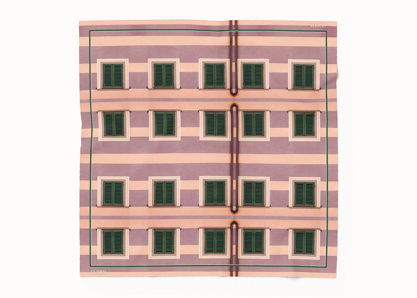 Gia Pastel Palma Silk Scarf - 89x89cm