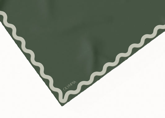 Sophie Cypress Grove Scarf - 89x89cm Silk Twill