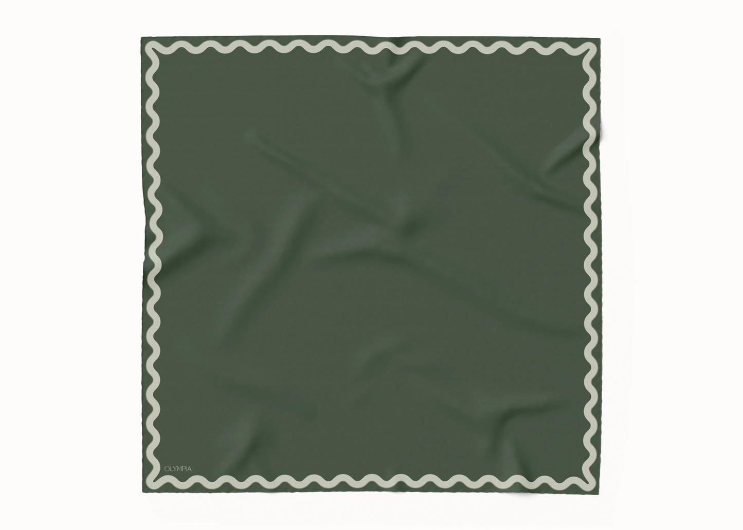 Sophie Cypress Grove Scarf - 89x89cm Silk Twill