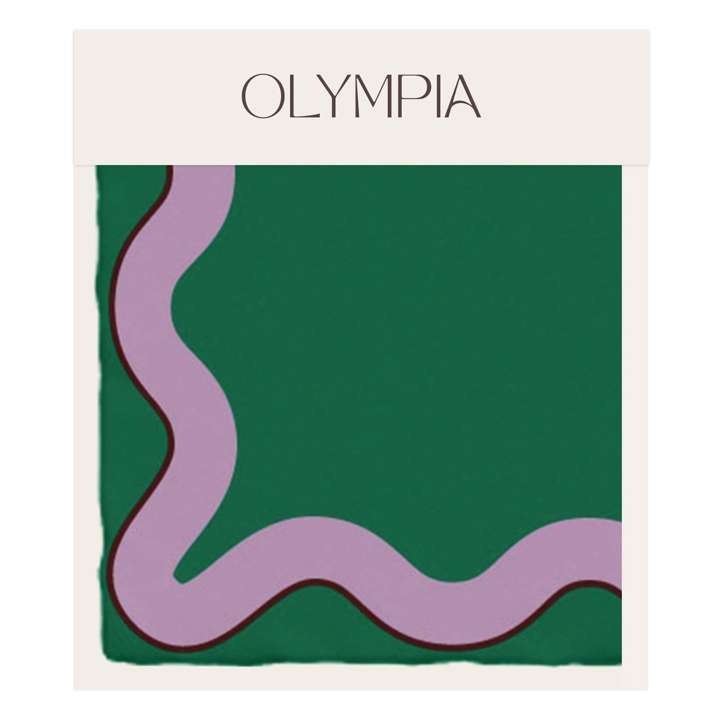 Sophie Emerald/Lilac Swatch - Silk Twill