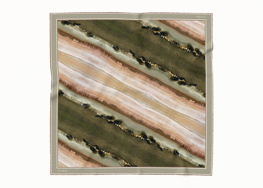 Olivine Scarf (Limited Edition) - 89x89cm Silk Twill