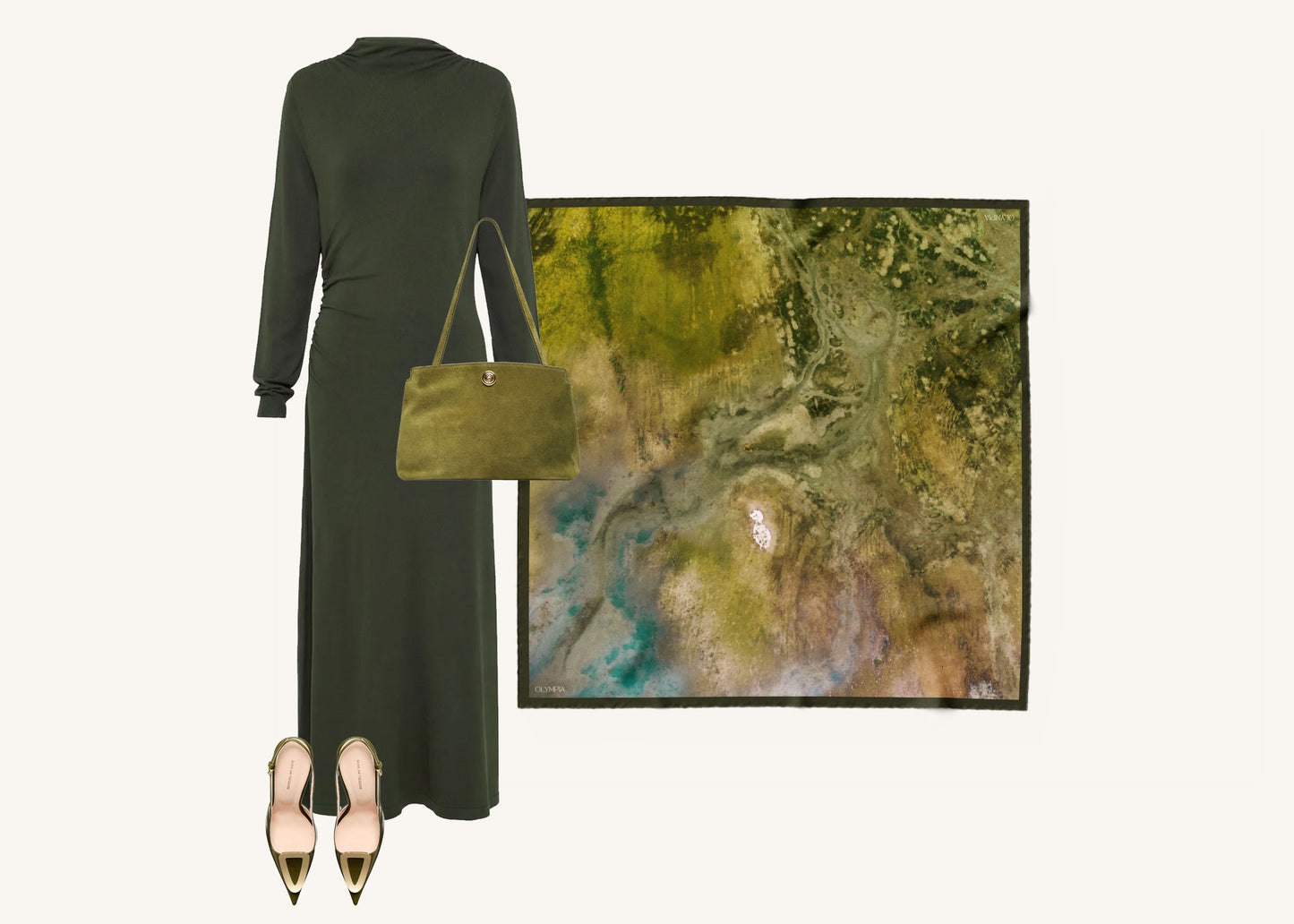 Luma Scarf (Limited Edition) - 89x89cm Silk Twill