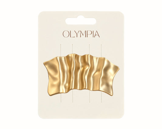 Moda Barrette - Satin Gold