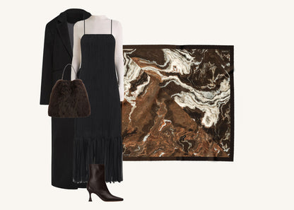 Odile Scarf (Limited Edition) - 89x89cm Silk Twill