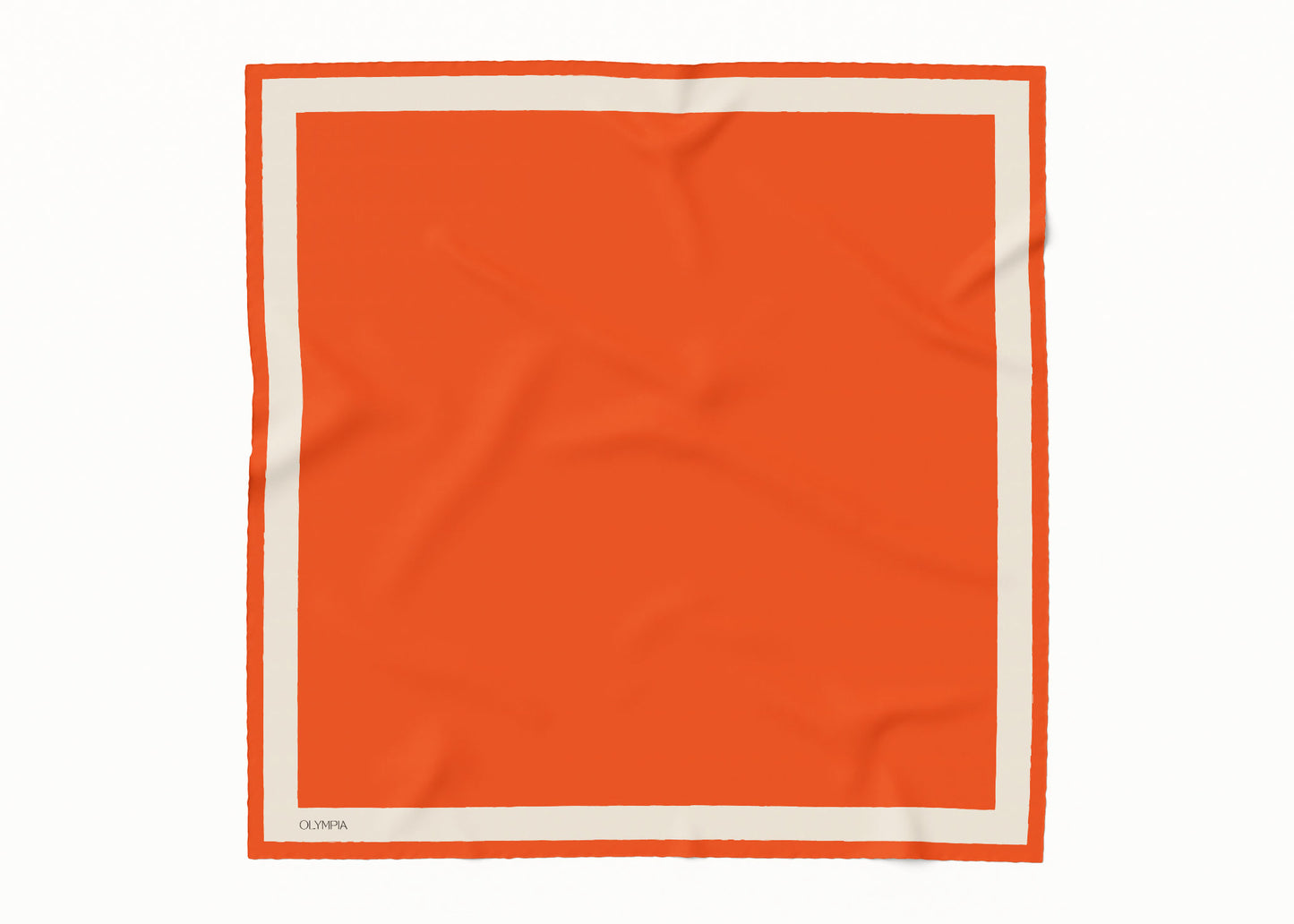 Dimity Mandarin Silk Scarf - 89x89cm