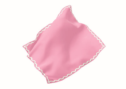 Sophie Bubblegum Silk Scarf - 89x89cm