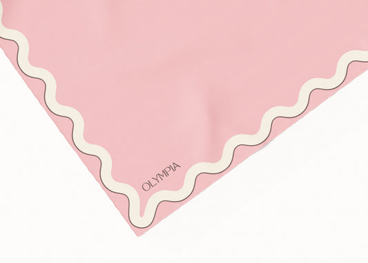 Sophie Camellia Silk Cotton Scarf - 64x64cm