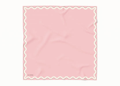 Sophie Camellia Silk Cotton Scarf - 64x64cm