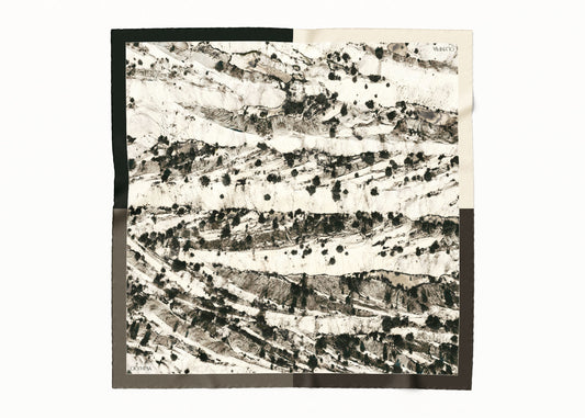 Rue Scarf (Limited Edition) - 89x89cm Silk Twill