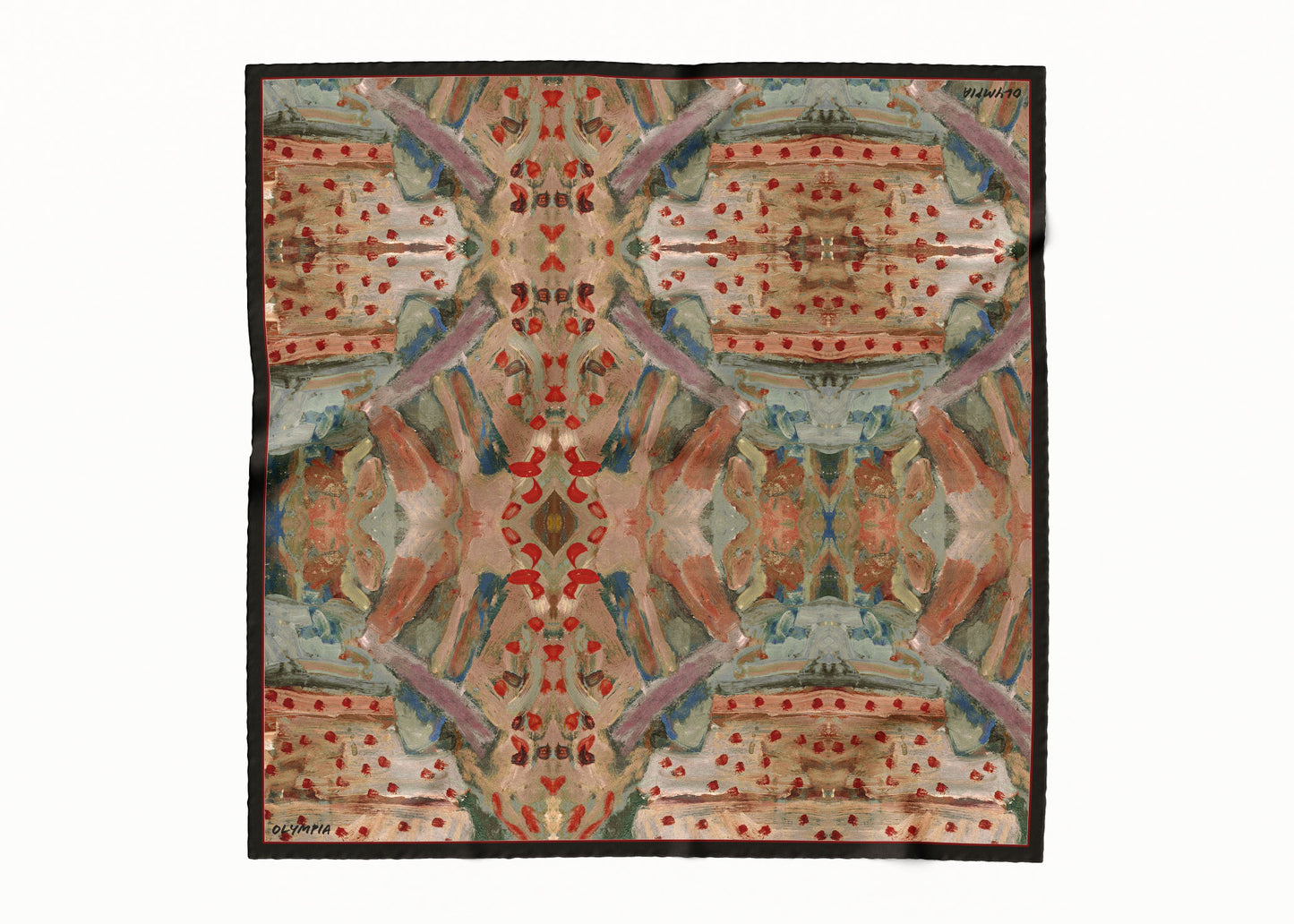 Sabine Nocturne Scarf (Limited Edition) - 89x89cm Silk Twill