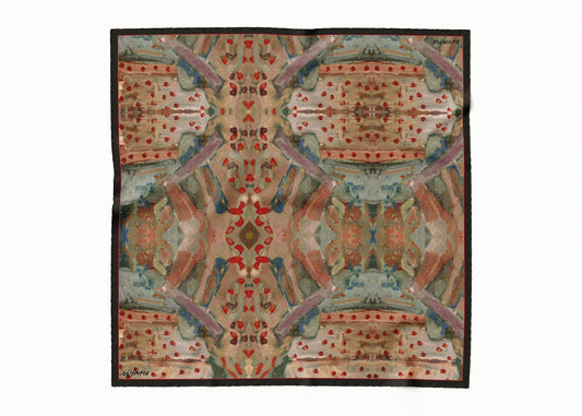 Sabine Nocturne Scarf (Limited Edition) - 89x89cm Silk Twill