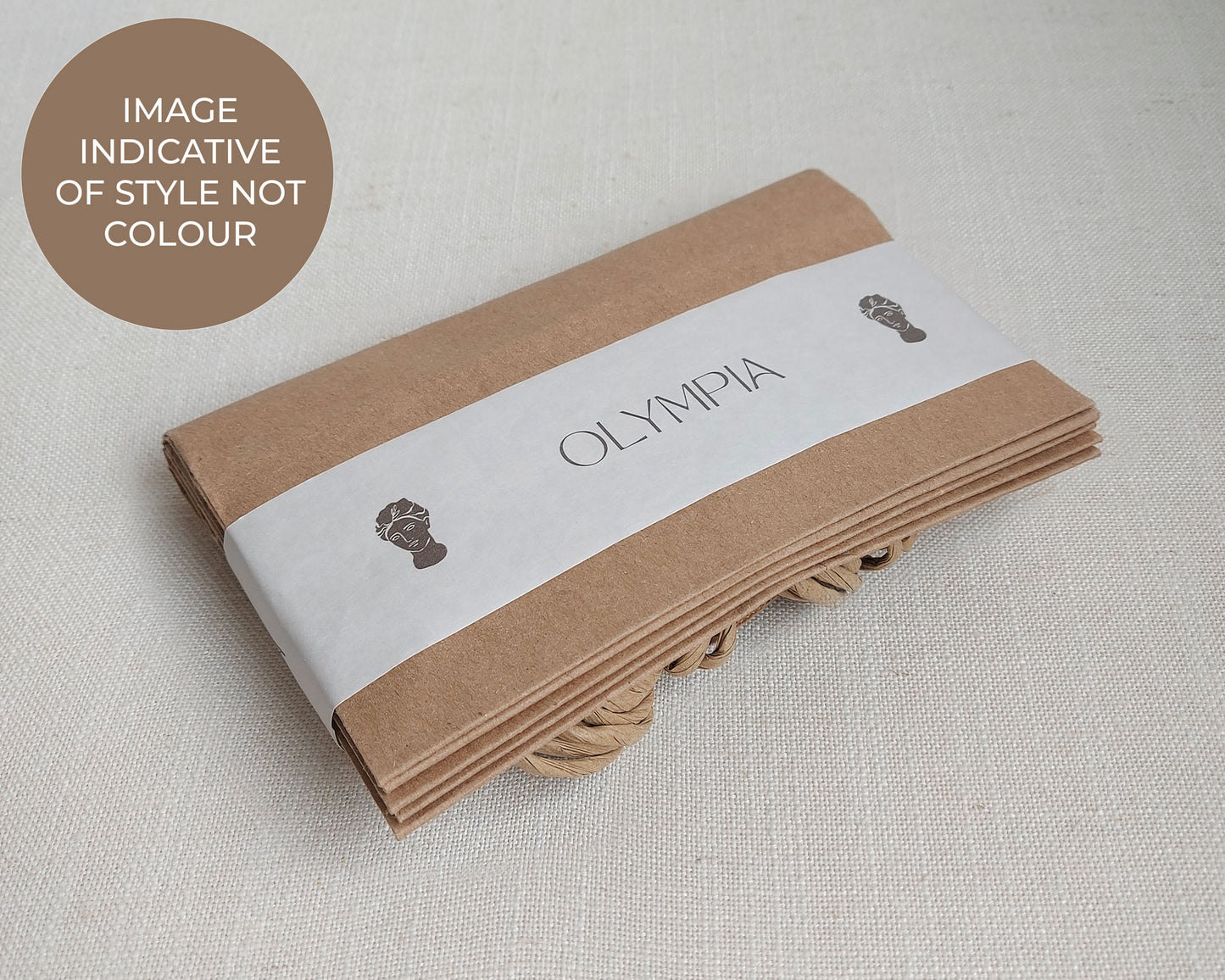 Small Gift Bags, Espresso Kraft Colour - Set/5