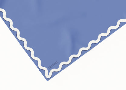 Sophie Granada Sky Scarf - 89x89cm Silk Twill - Imperfect