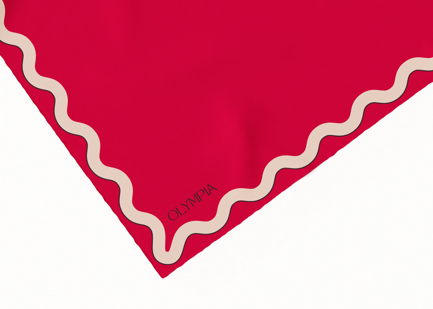 Sophie Hot Tamale Scarf - 54x54cm Silk Cotton