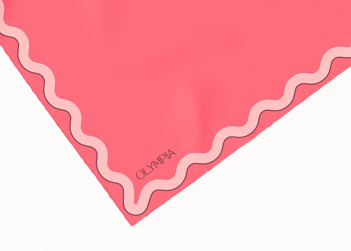 Sophie Pink Lemonade Scarf - 54x54cm Silk Cotton