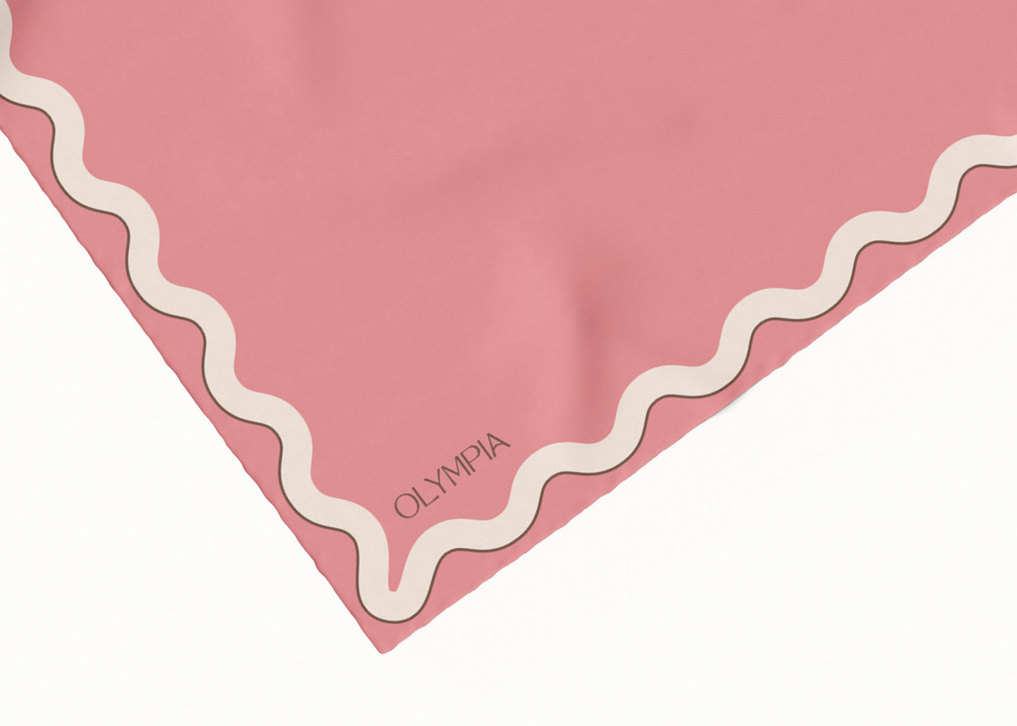 Sophie Vintage Rouge Scarf - 54x54cm Silk Cotton