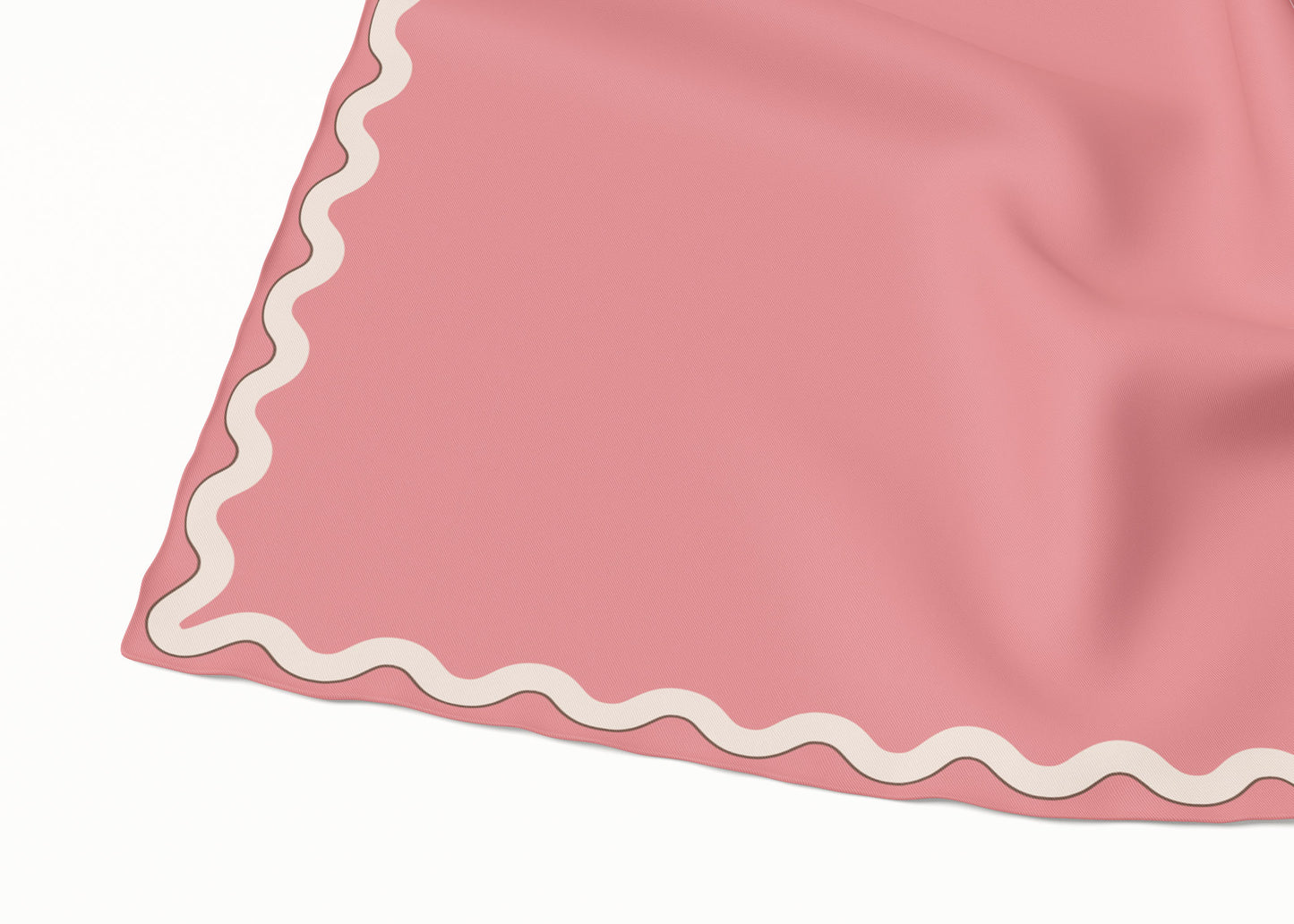 Sophie Vintage Rouge Scarf - 54x54cm Silk Cotton