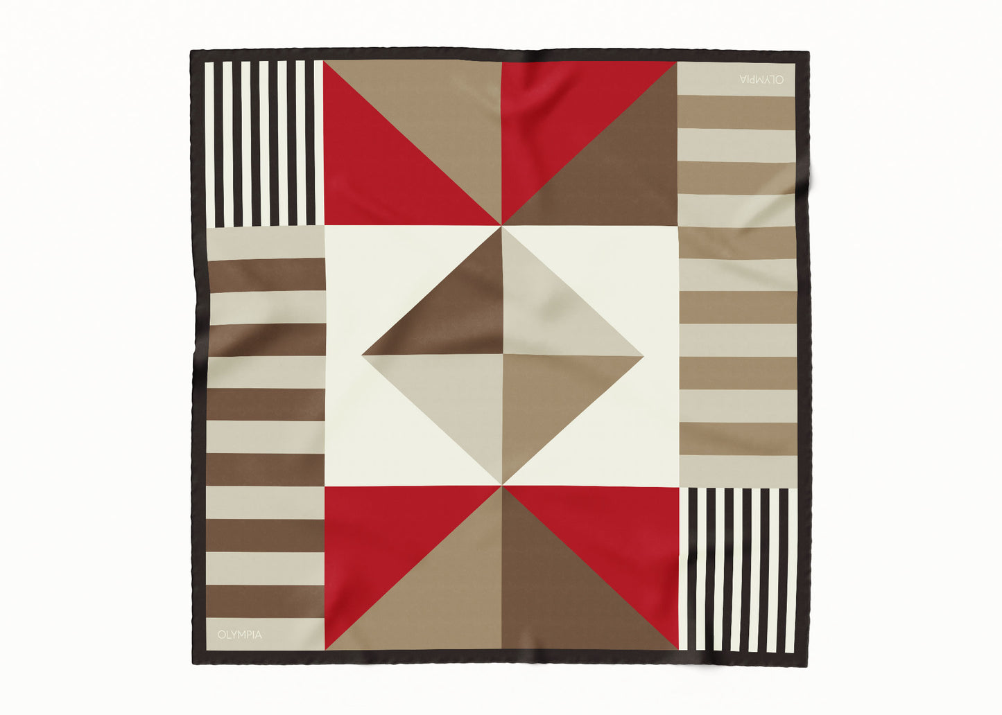 Sutton Derby Day Scarf - 89x89cm Silk Twill