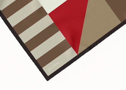 Sutton Derby Day Scarf - 89x89cm Silk Twill