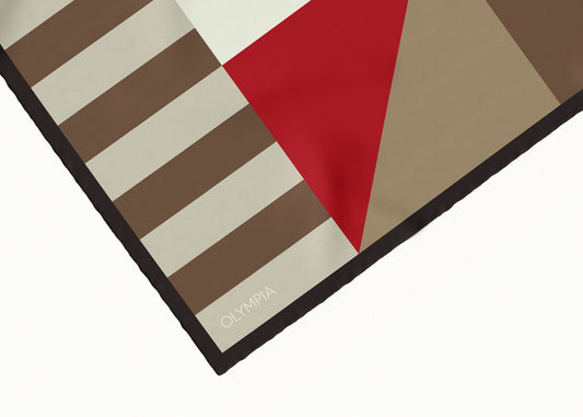 Sutton Derby Day Scarf - 89x89cm Silk Twill