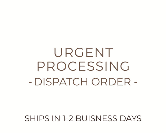 Urgent processing - Dispatch order