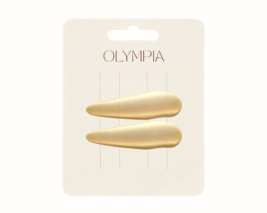 Vera Hair Clips - Satin Gold