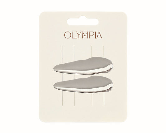 Vera Hair Clips - Silver