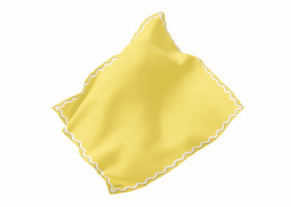 Sophie Lemon Drop Silk Scarf - 89x89cm