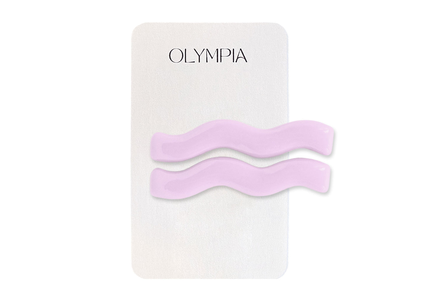 Zephyr Hair Clips - Pastel Lilac