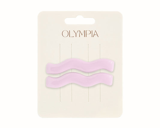 Zephyr Hair Clips - Pastel Lilac - Imperfect