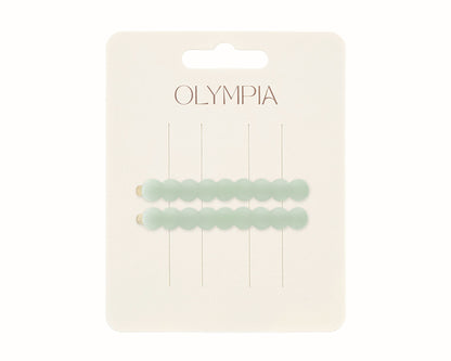 Zimi Hair Clips - Aqua