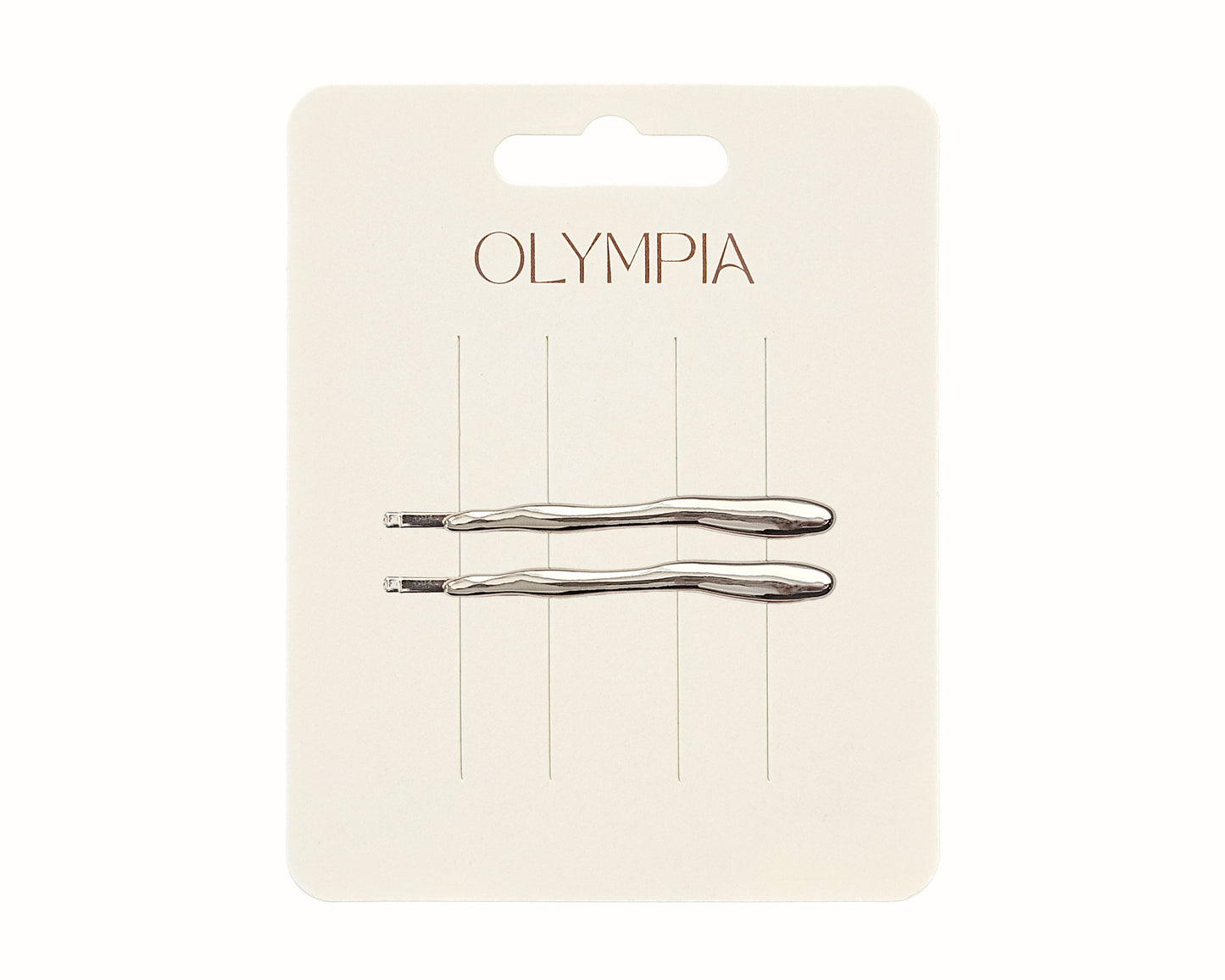 Zola Hair Clips - Silver