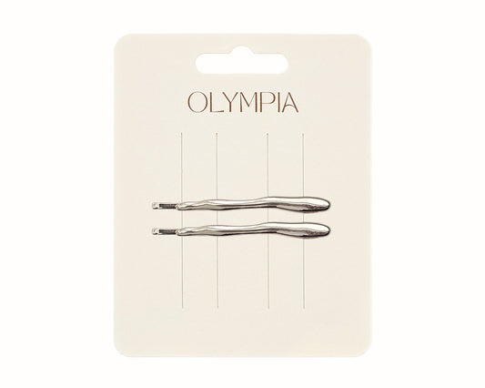 Zola Hair Clips - Silver